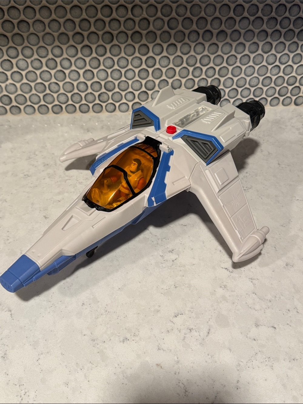 Imaginext Disney Buzz Lightyear Hyperspeed Series XL-15 Spaceship Lights Sounds